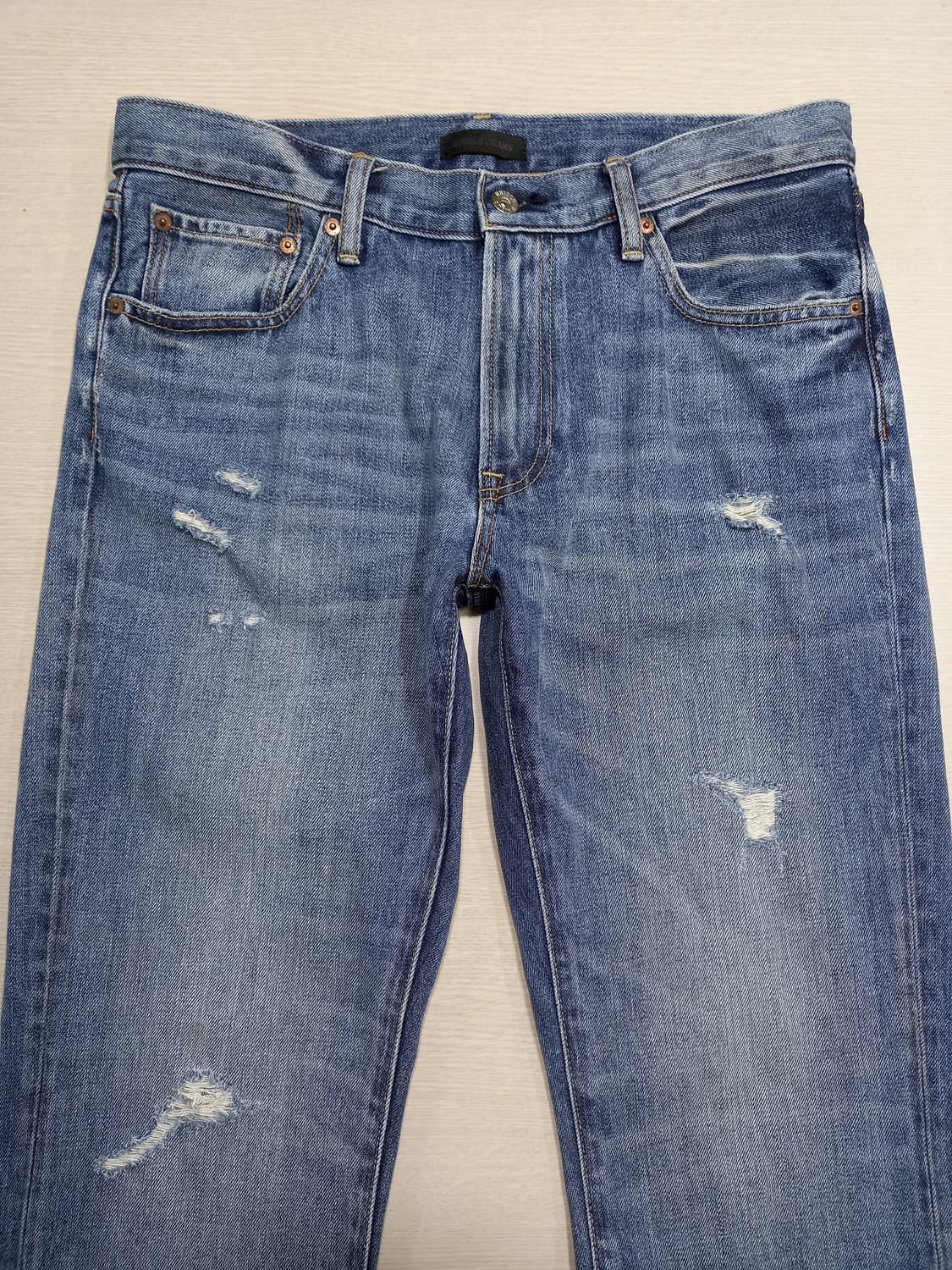 32-33 유니끌로 데미지워싱 일자진 32-275 상품이미지3