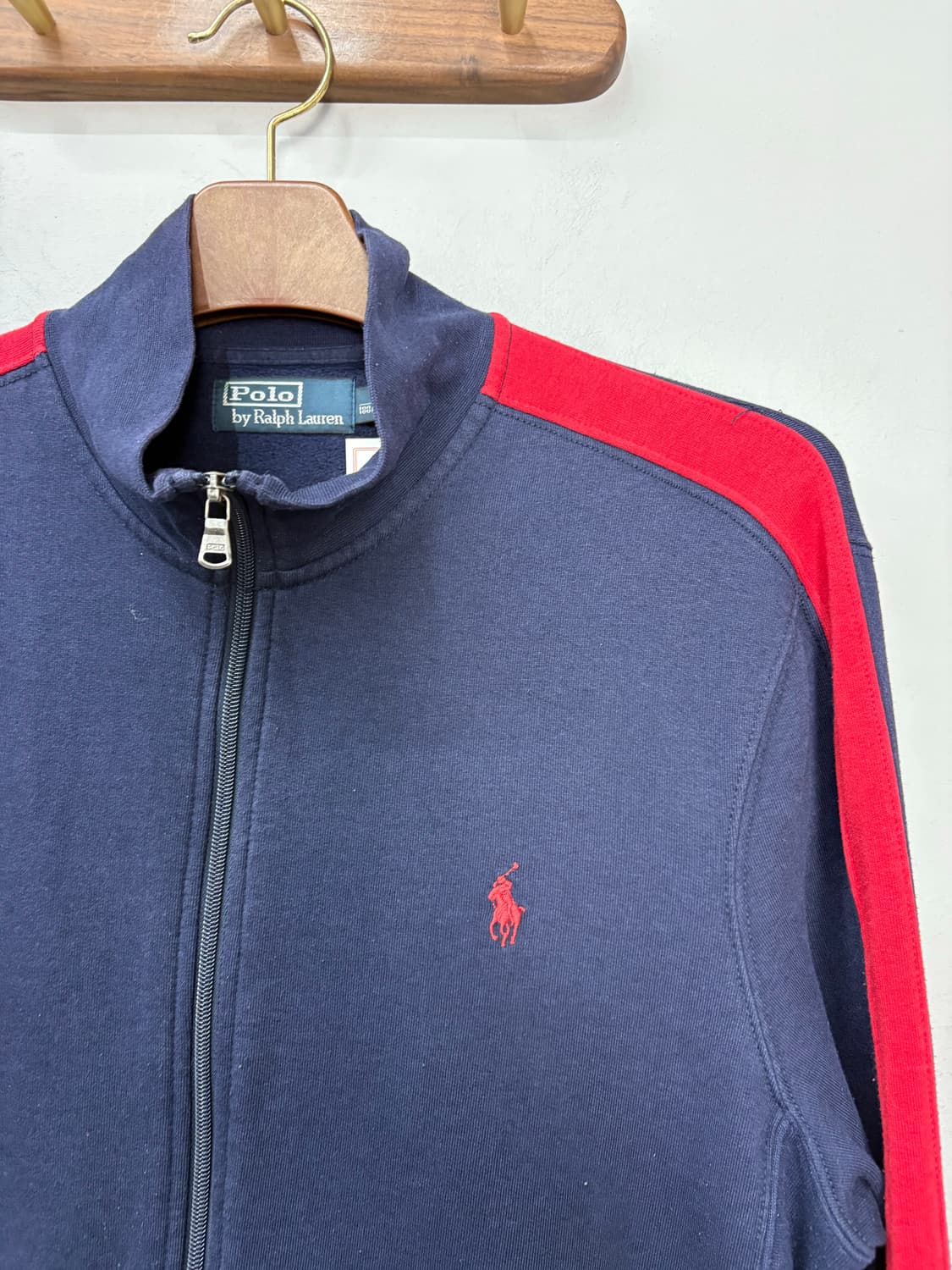 폴로랄프로렌 네이비 레드포니 사이드라인 스웻 트랙탑져지 A2975 상품이미지3