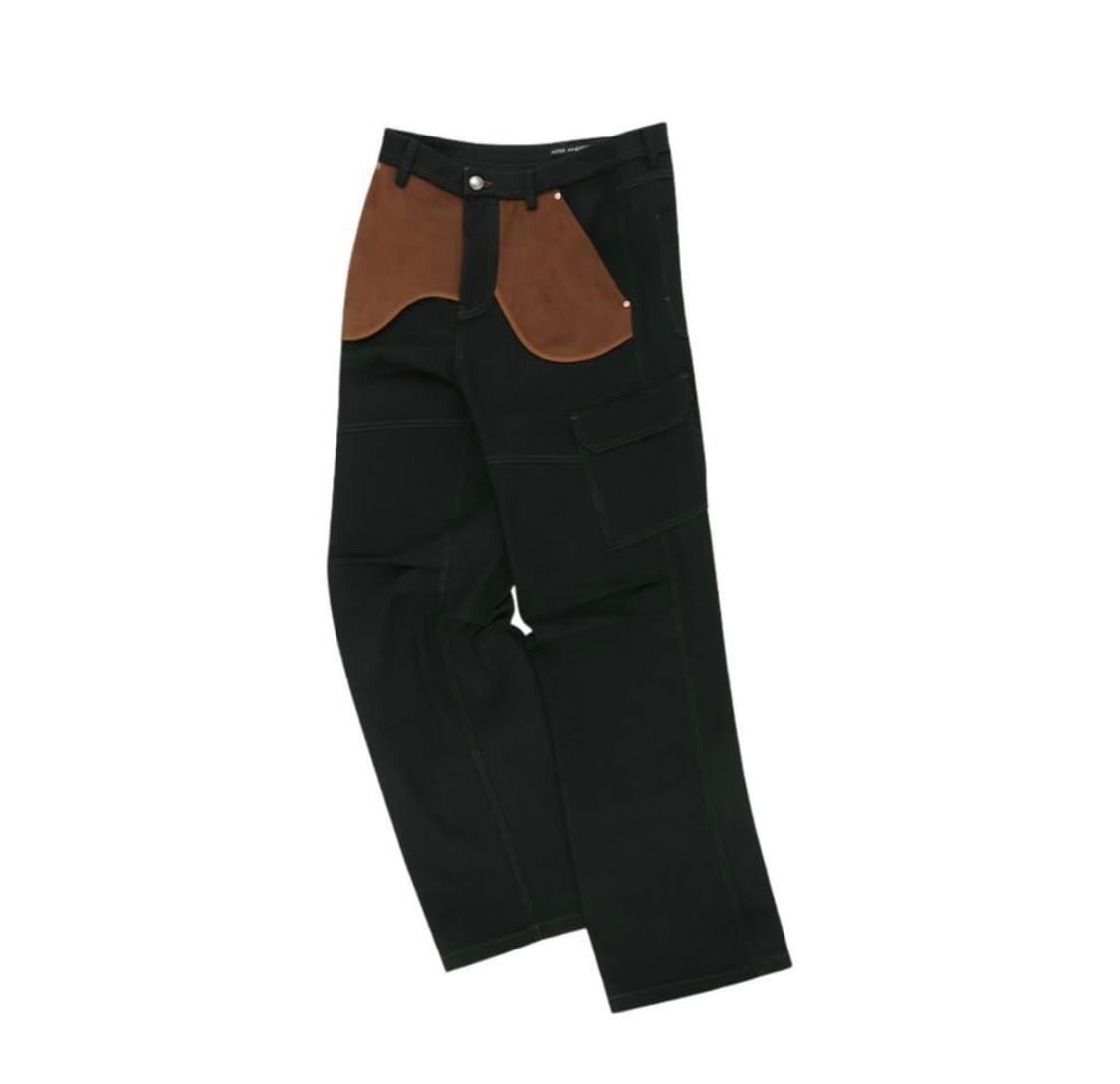 앤더슨벨 인사이드 아웃 카고 블랙 팬츠 (50) 상품이미지1