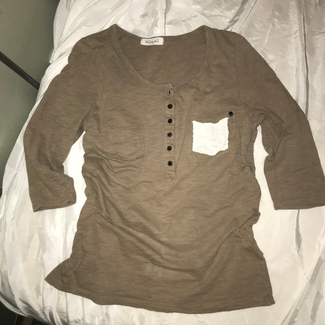 Vintage 빈티지 너드 모리 포켓 헨리넥 상품이미지4