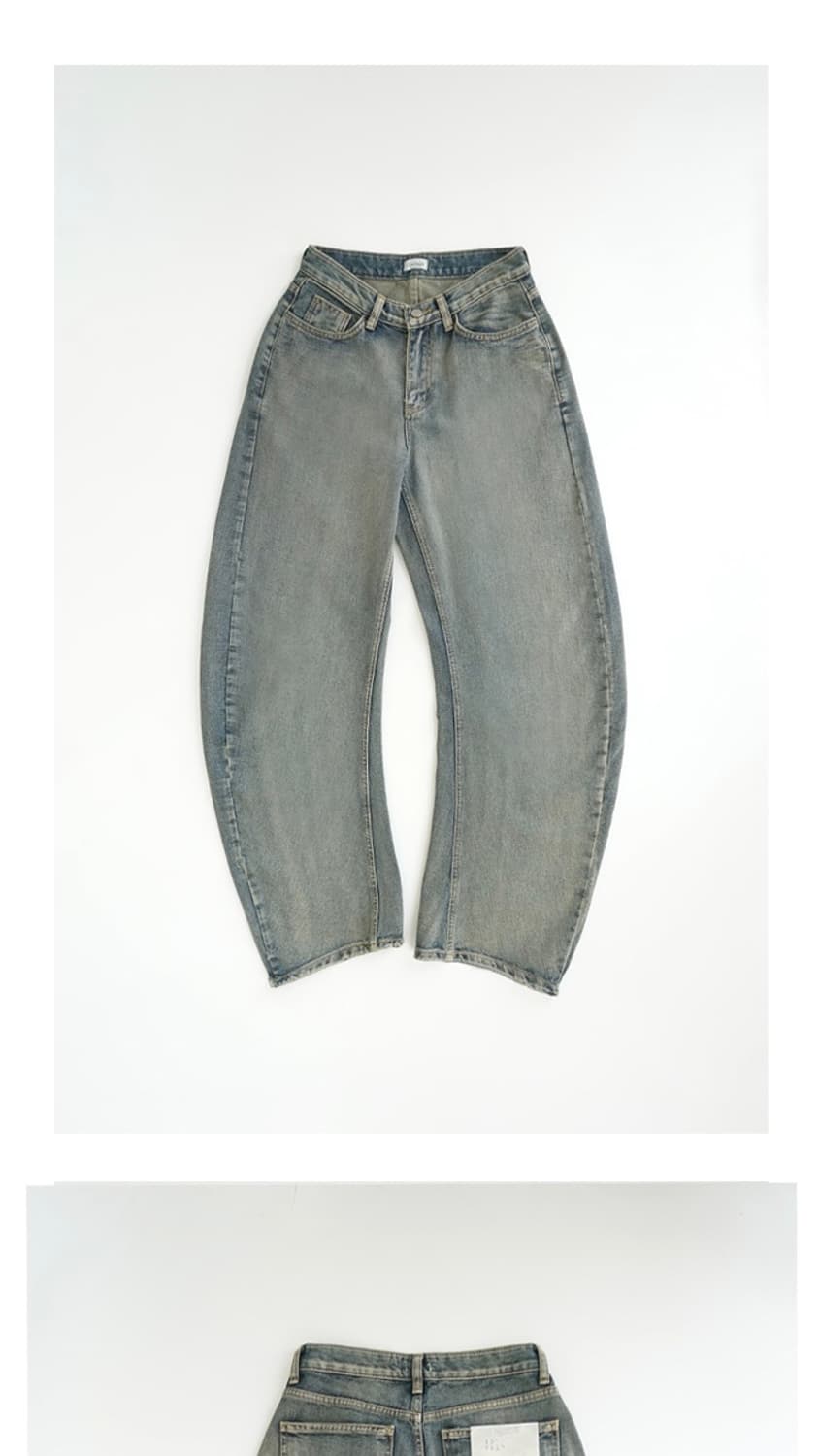curve wide denim pants 상품이미지6
