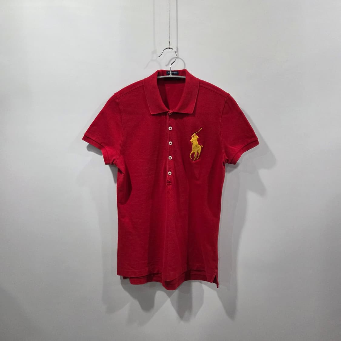 폴로랄프로렌 우먼 빅포니 피케 카라 반팔티 M  상품이미지1