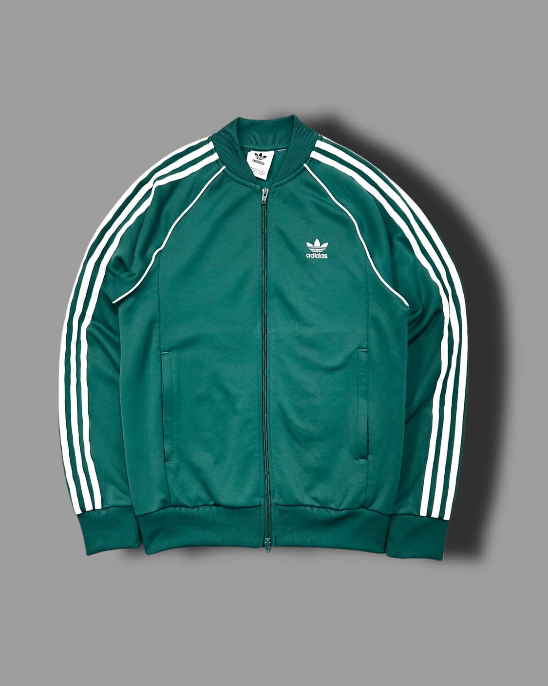 아디다스 그린 슈퍼스타 트랙탑 져지 L 상품이미지4