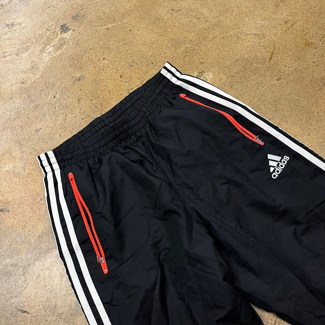 [정품/95] 아디다스 삼선 트레이닝 바지 블랙 b17 상품이미지1