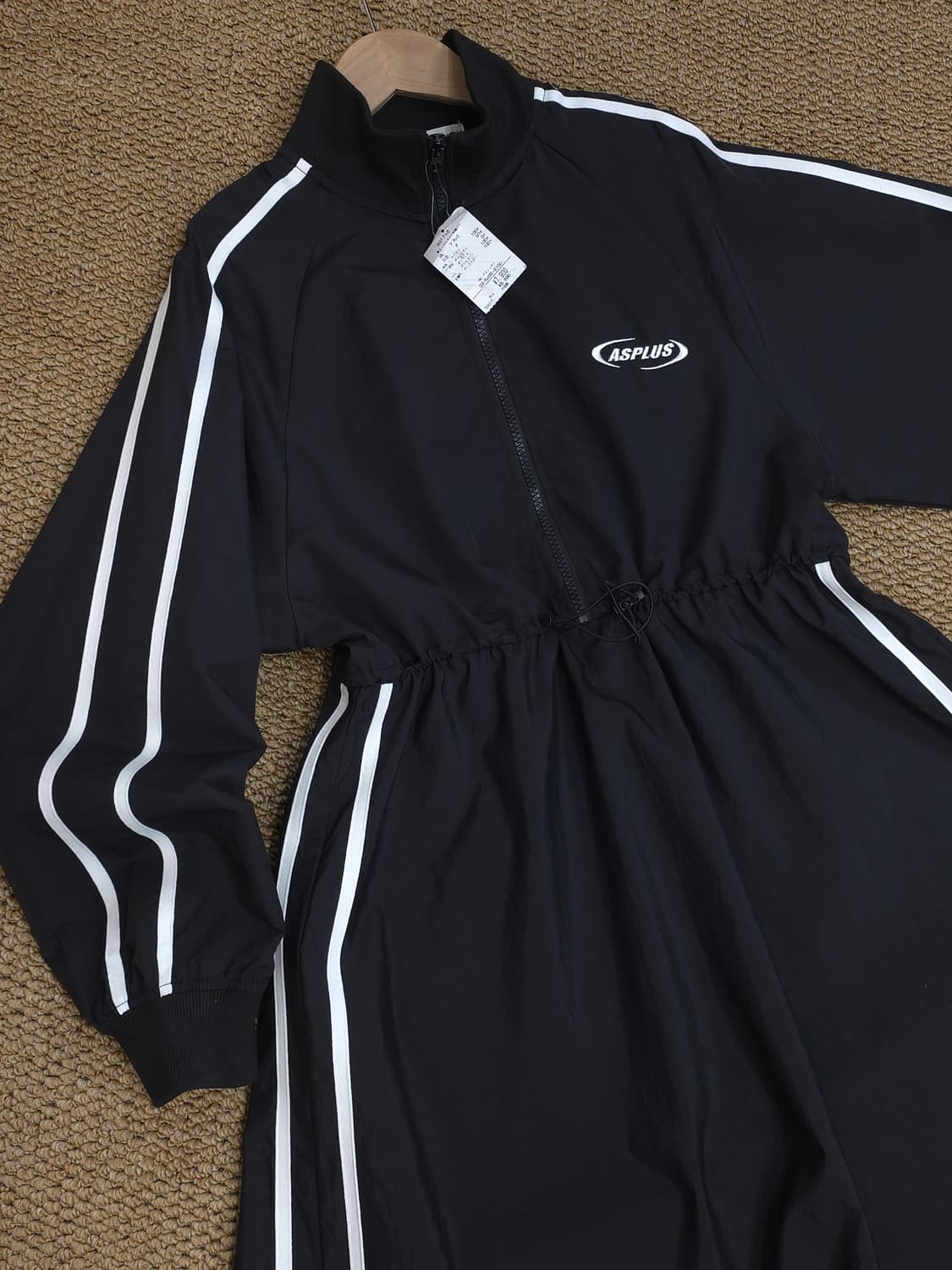 AS koow as PLUS / 블랙 트레이닝 원피스 상품이미지4