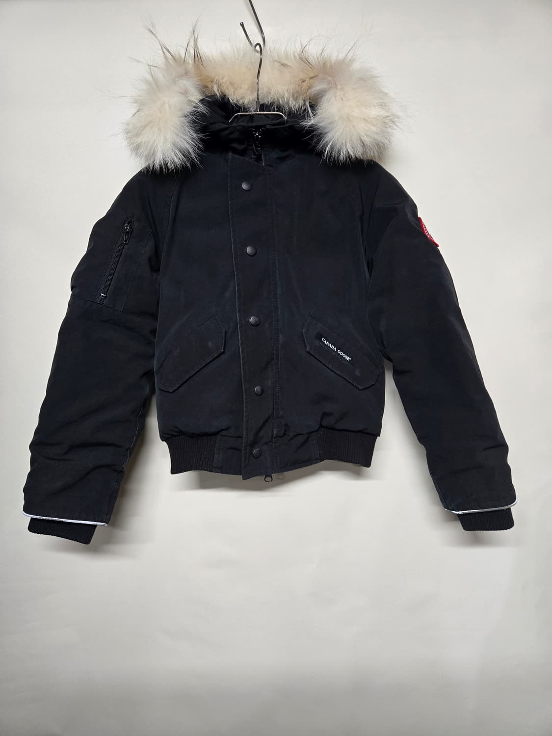 캐나다구스 키즈 칠리왁 봄버 블랙 S(7~8) 상품이미지1