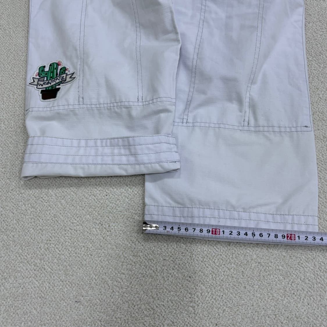 실측확인 킹즈 주짓수 도복 팬츠 0327E 상품이미지8