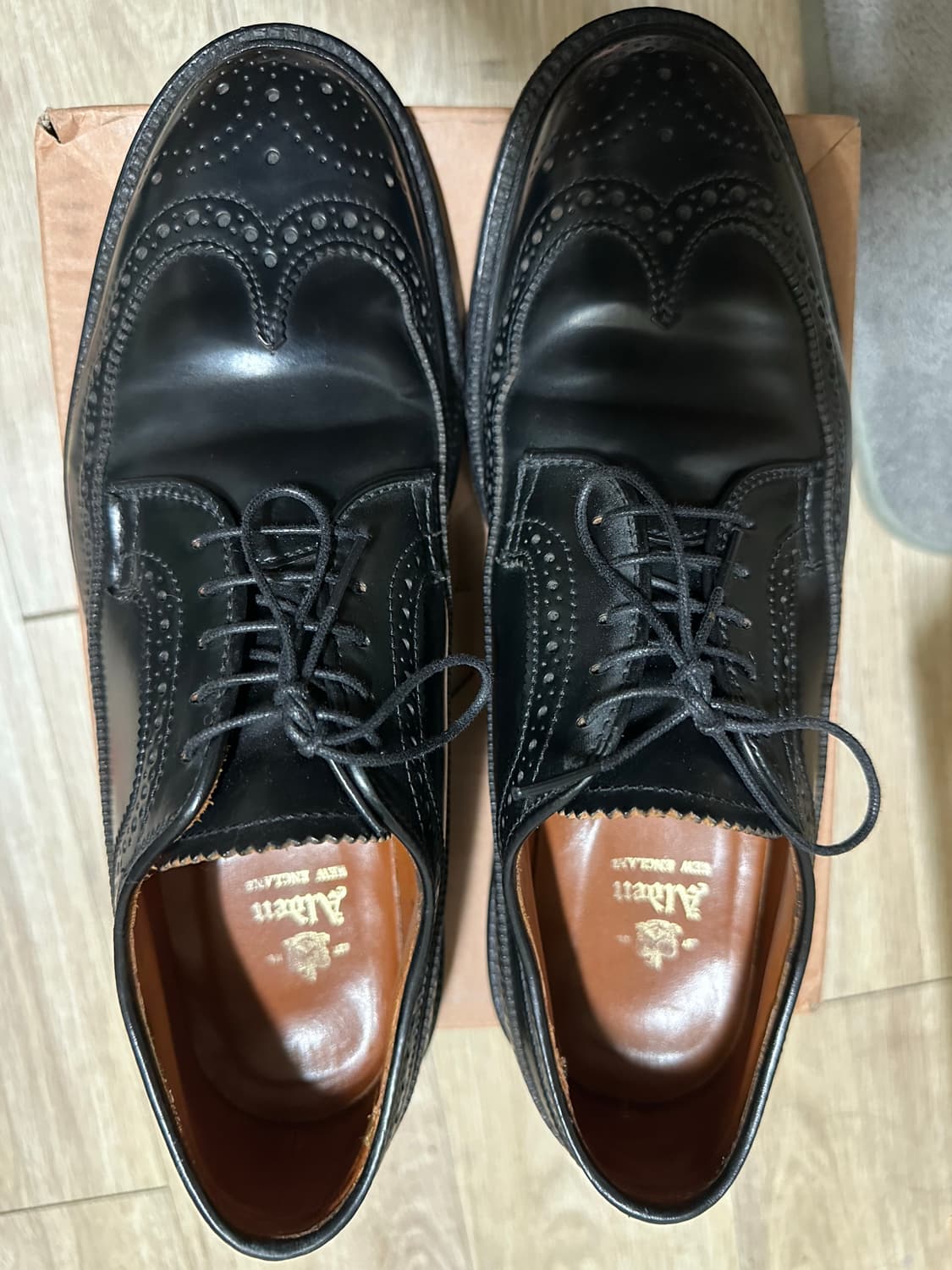 알든9751 코도반 블랙 8.5D 상품이미지5