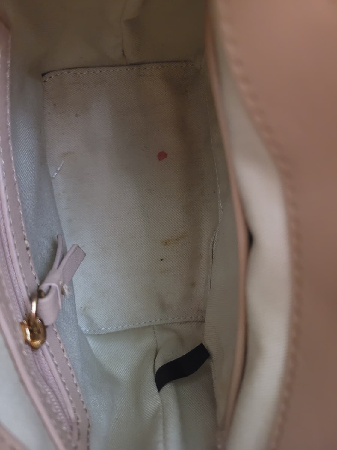 오스트카카OSTKAKA 퀼팅 버킷백 리카 미니 베이지 상품이미지8