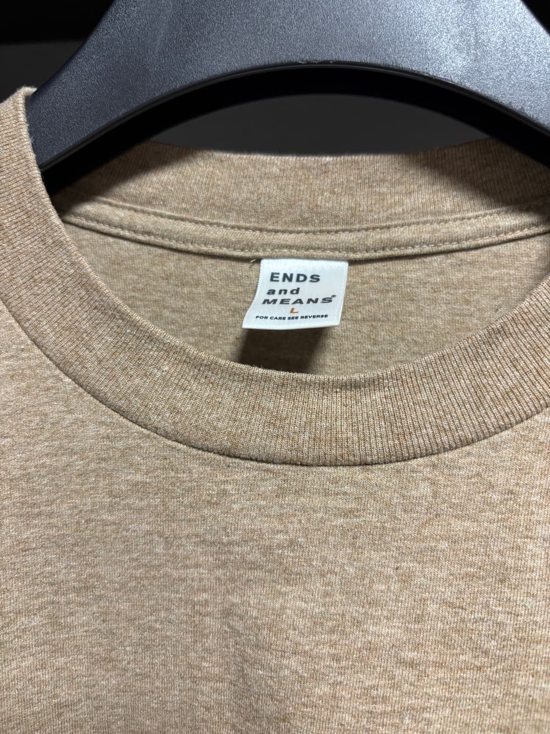 ends and means 엔즈앤드민즈 엔즈앤드민스 UOD L/S Tee 상품이미지2