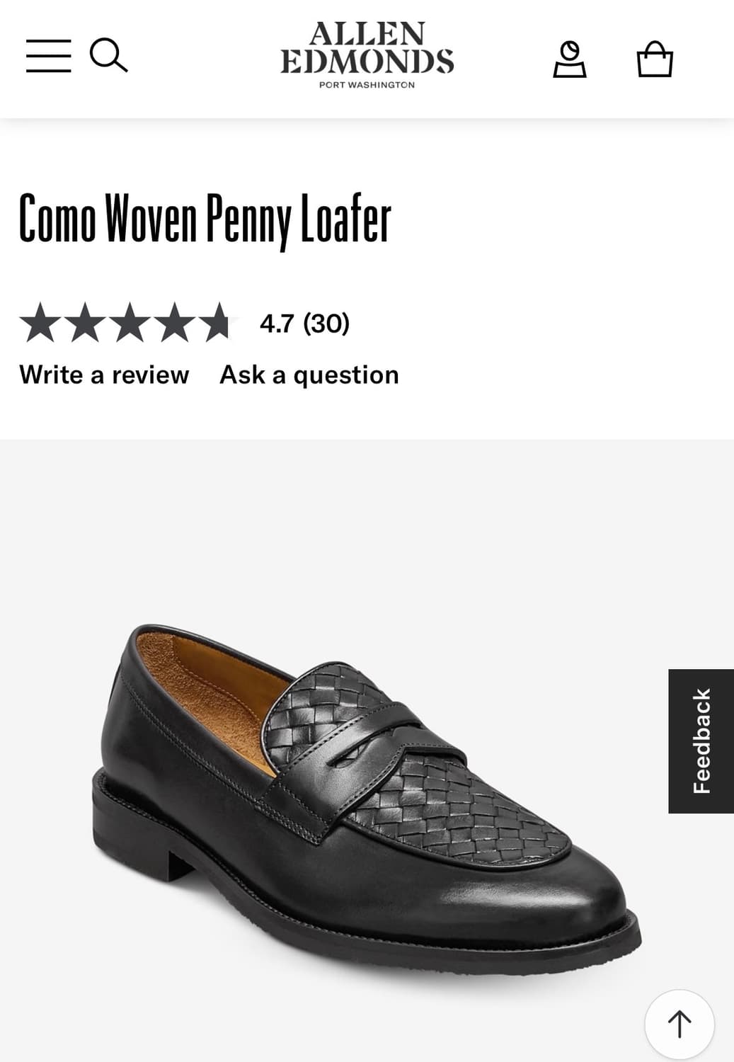 [8.5D] 알렌 에드몬즈 Como 페니로퍼 상품이미지1