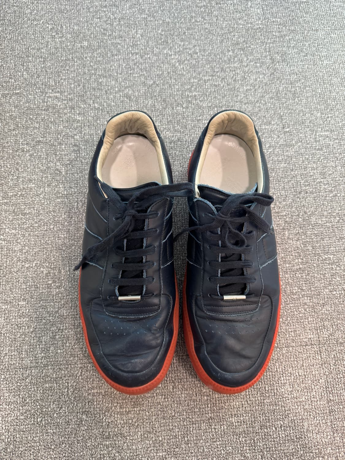 메종 마르지엘라 레드솔 에어포스 모티브 스니커즈 43 상품이미지5