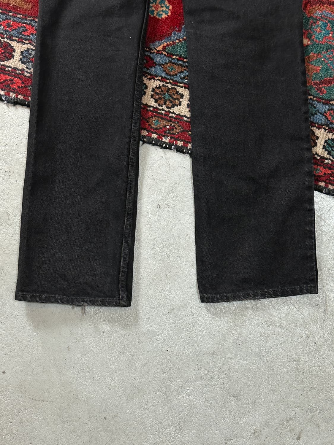 90's USA Made 빈티지 리바이스 517 블랙 부츠컷 상품이미지8