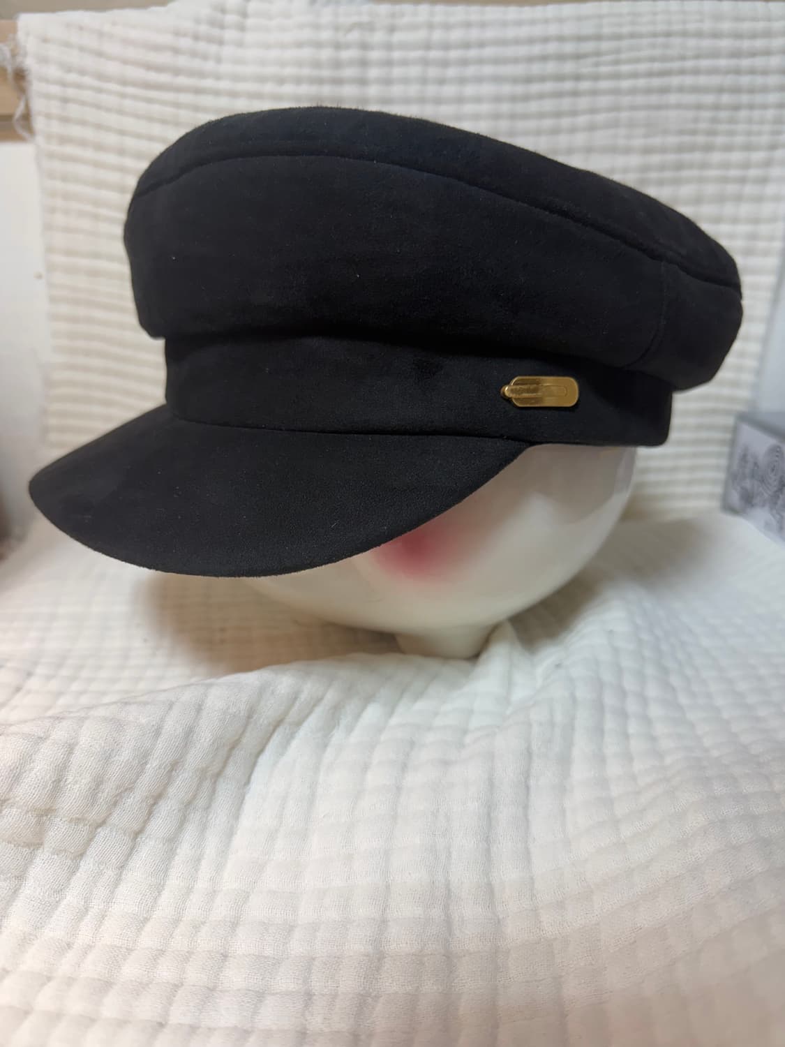 카시라 스웨이드 캐스켓 캡 상품이미지1