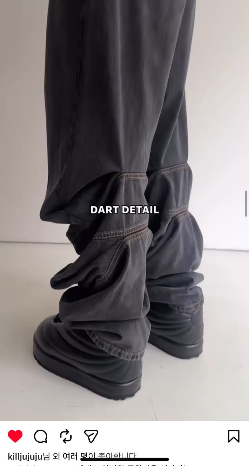 와이프로젝트 EVERGREEN DRAPED CUFF JEANS [29] 상품이미지5