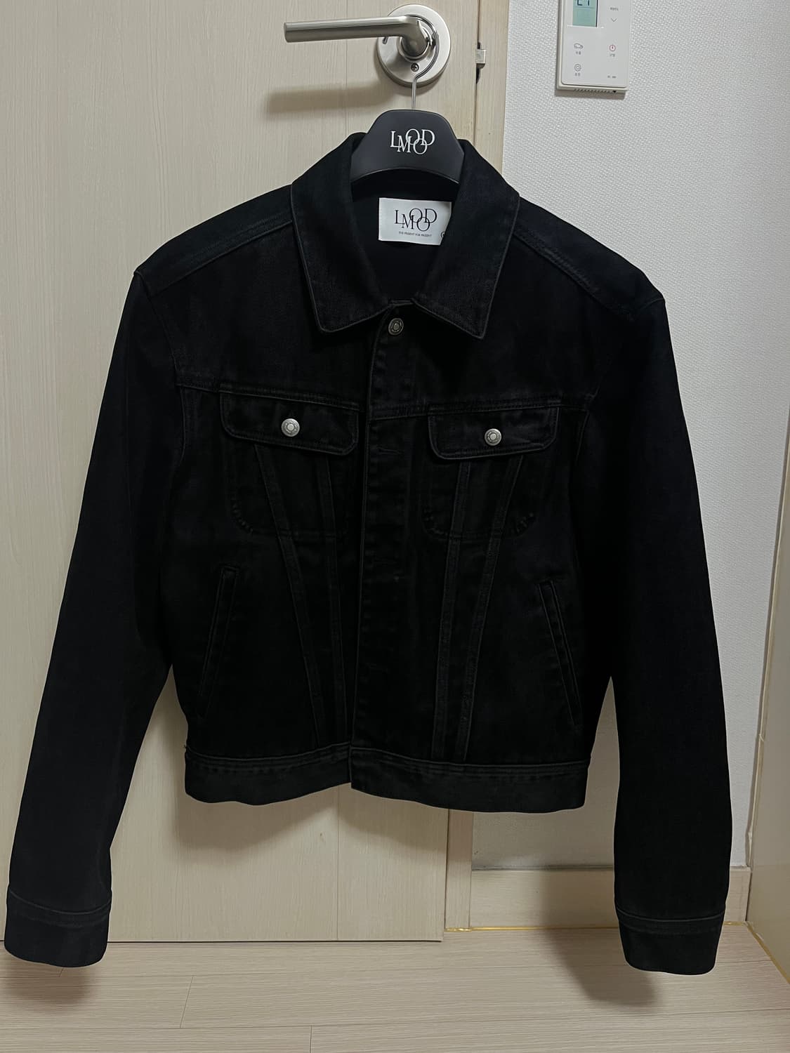 엘무드 버번 데님 벨벳틴 트러커 44 상품이미지4