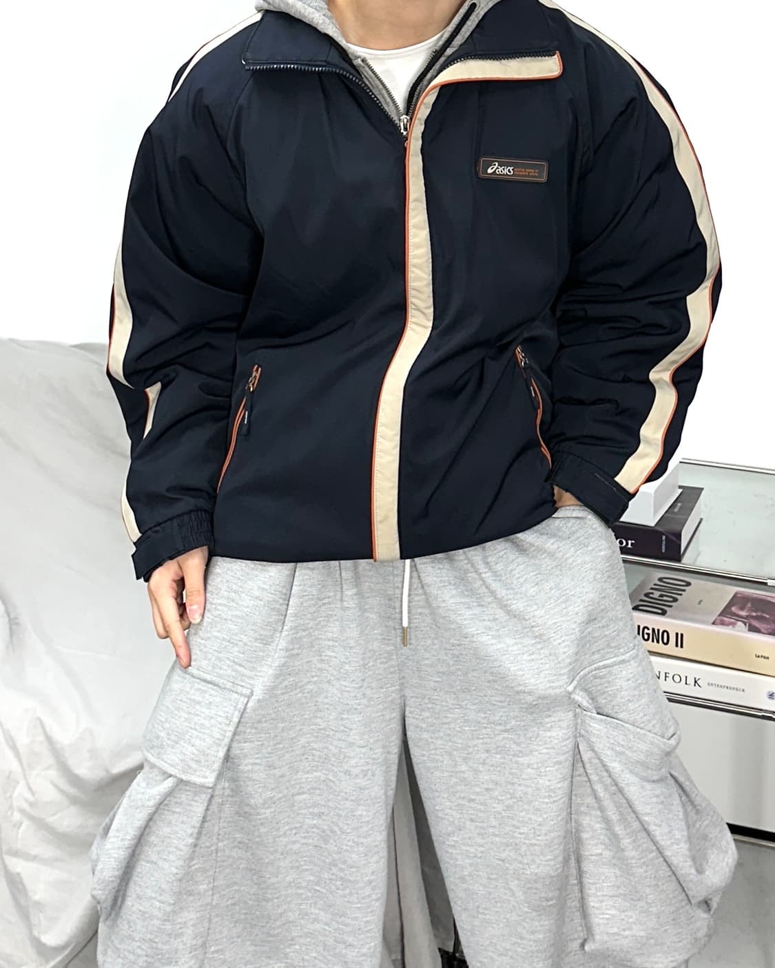 아식스 90s 올드스쿨 점퍼 L 상품이미지2