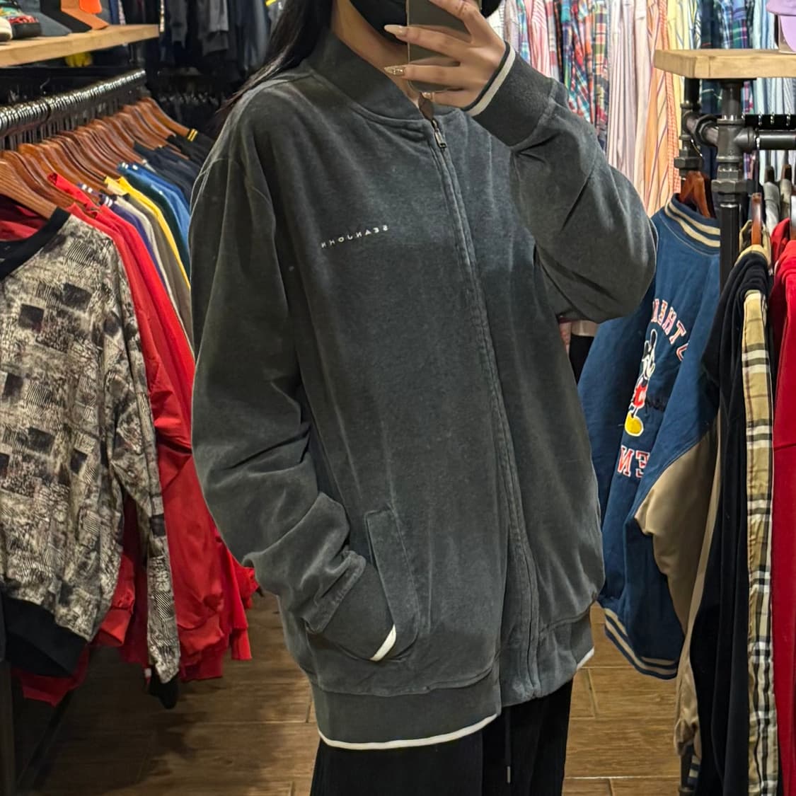 [HI] VTG 벨벳져지 그레이 상품이미지4