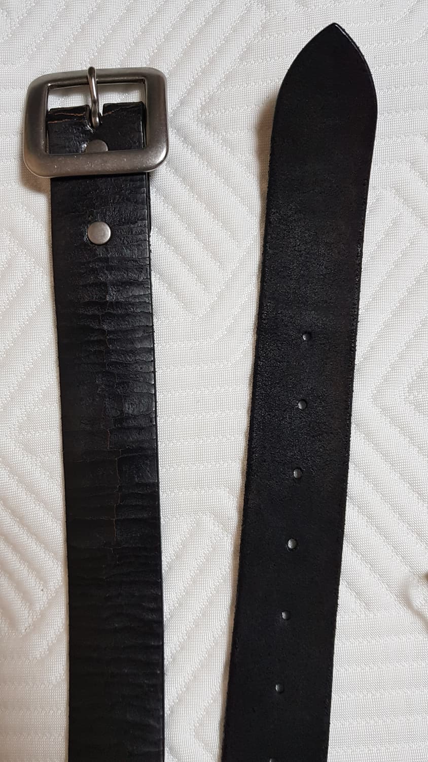 [30] RRL 핸드 버니시 레더 벨트 팝니다. 상품이미지4