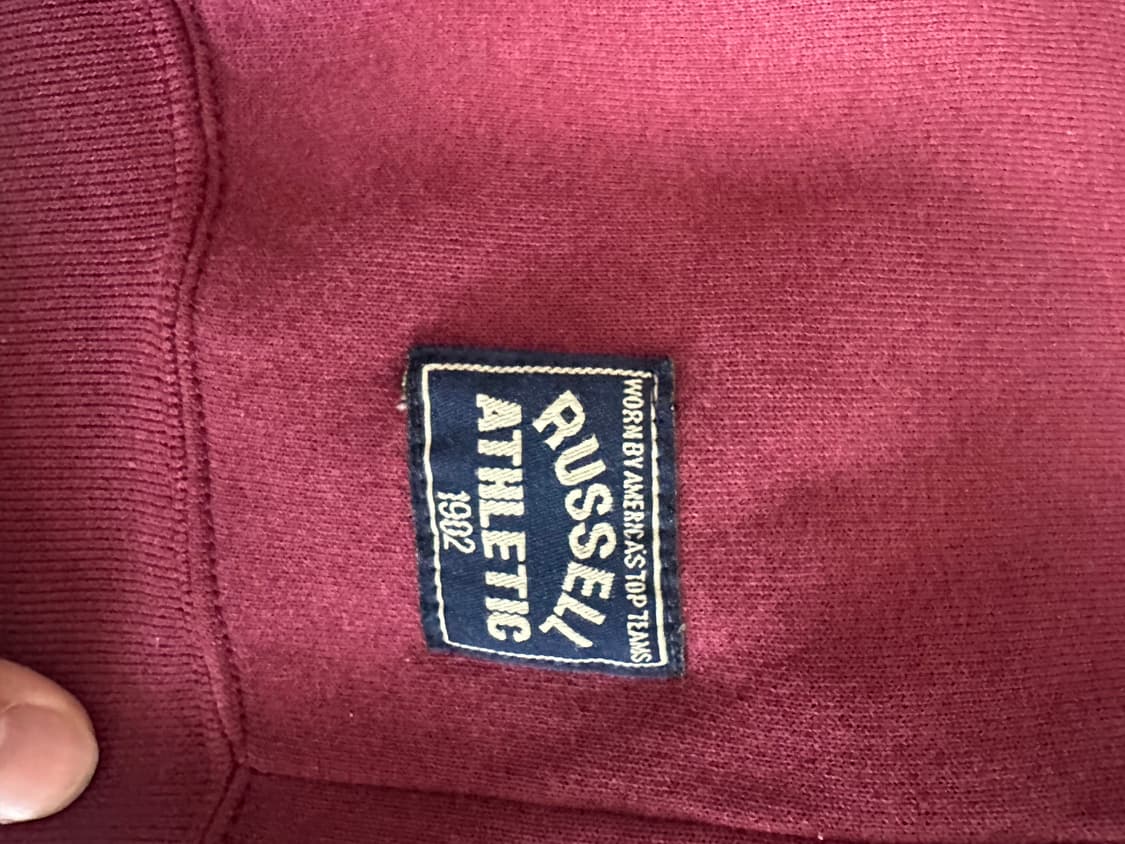 90년대 러셀 반집업 자켓 판매 상품이미지5