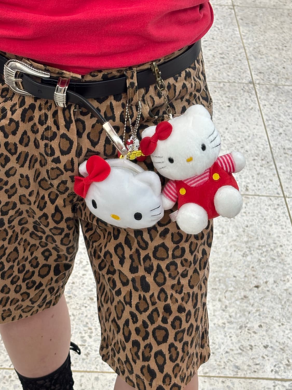 90s Hello Kitty Plush Keyring 상품이미지6