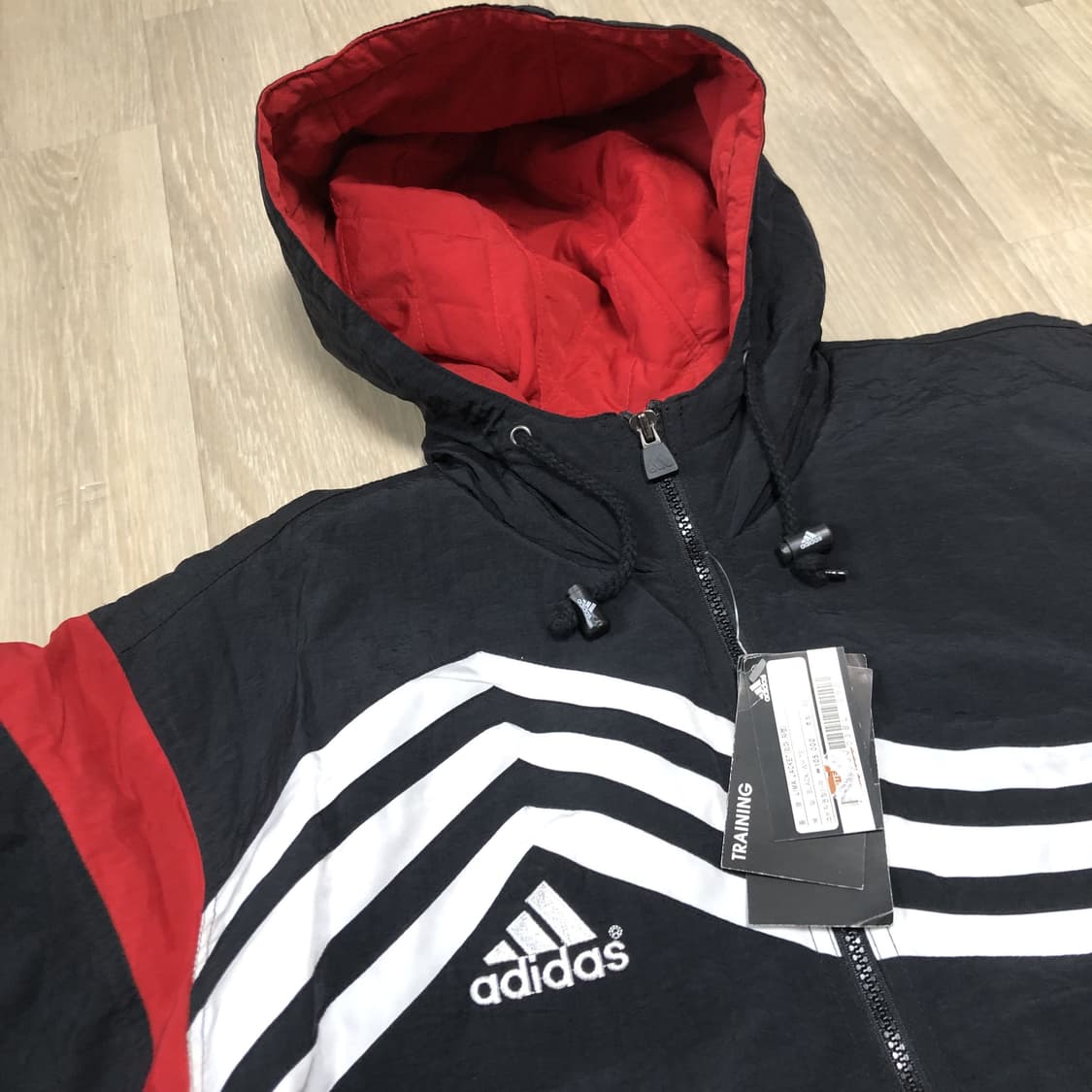 (95) 새상품 데드스탁 90's 아디다스 올드스쿨 리마 점퍼 자켓 상품이미지3