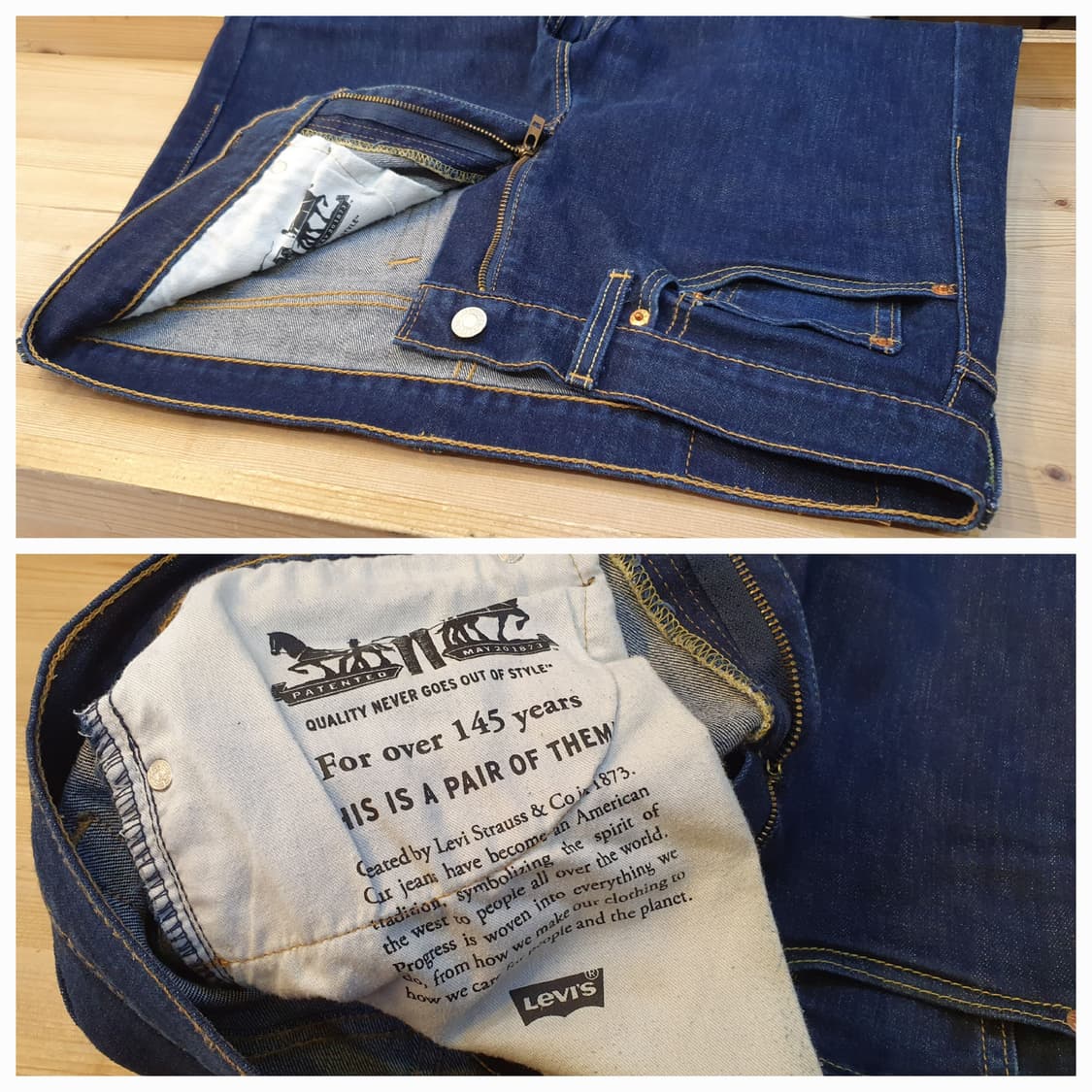 허리32.리바이스603 청바지  상품이미지5