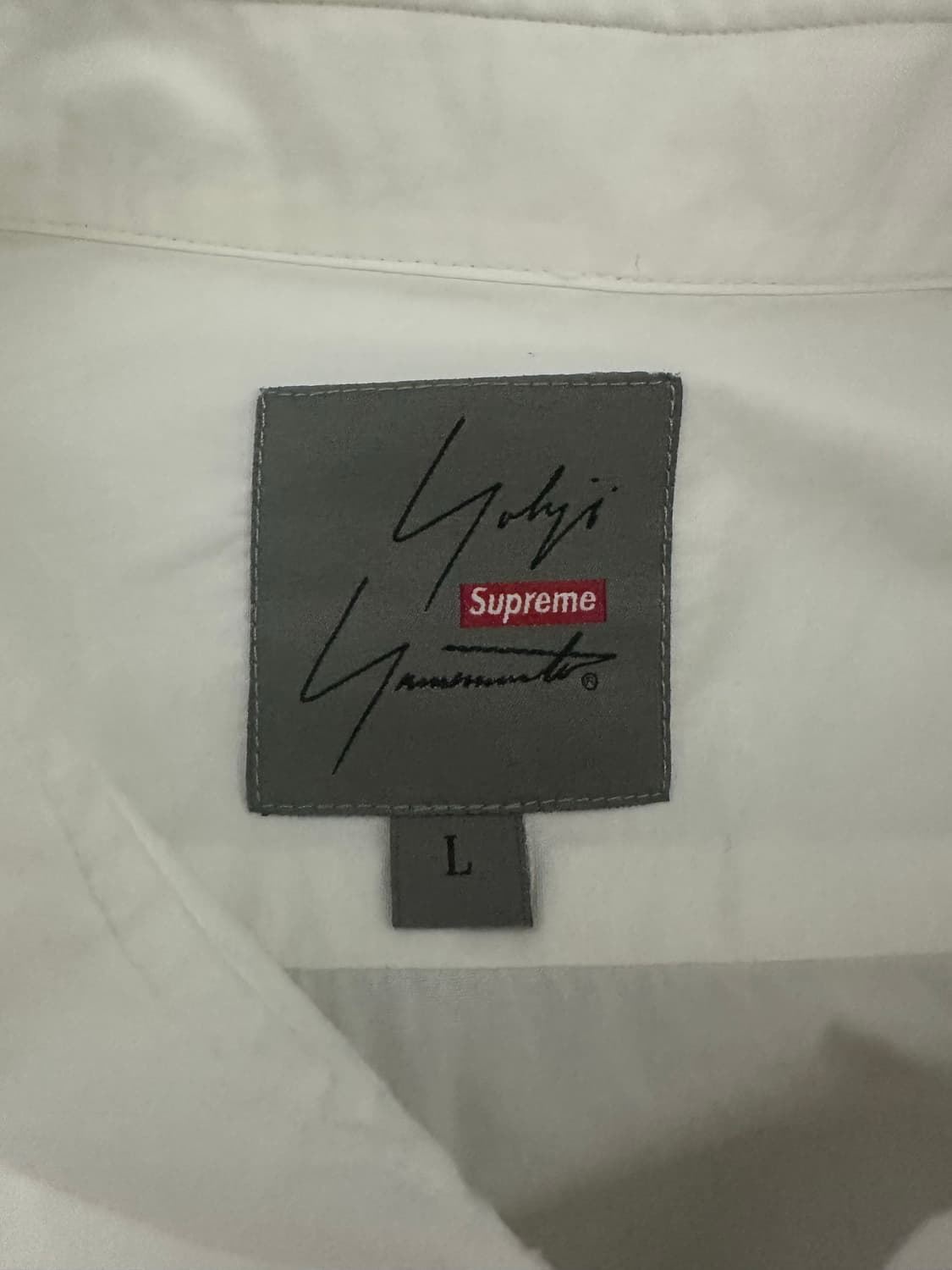 슈프림x요지야마모토 20fw 셔츠  상품이미지3