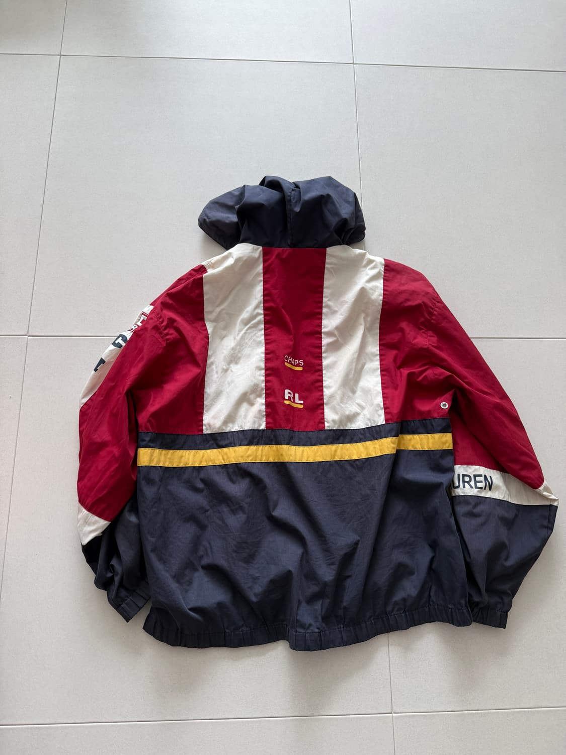 90s 폴로 챕스 랄프로렌 올드스쿨 빈티지 후드집업 상품이미지3