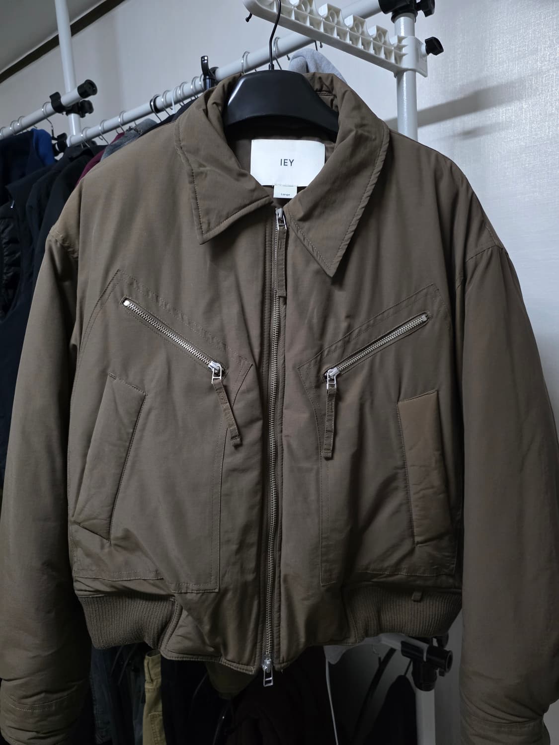 이에이 패널 패디드 점퍼 L 상품이미지3