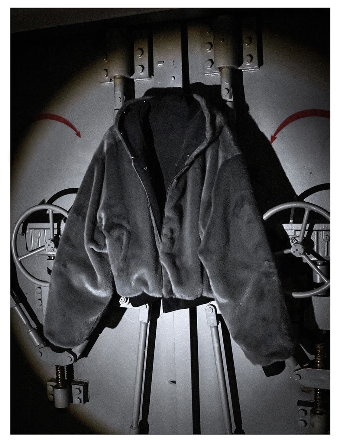 Fur Collar Dual-Sided Reversible Bomber 상품이미지7