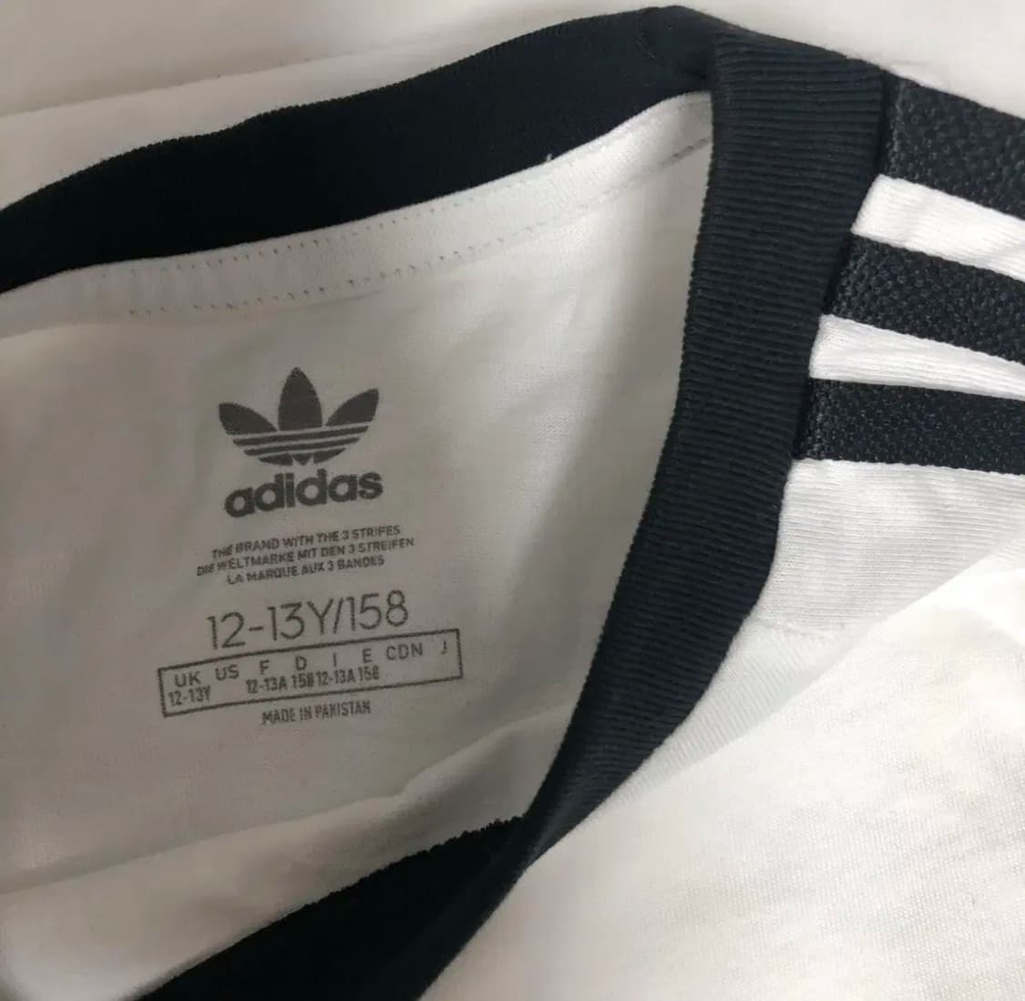 아디다스 삼선 반팔티 링거티 상품이미지2