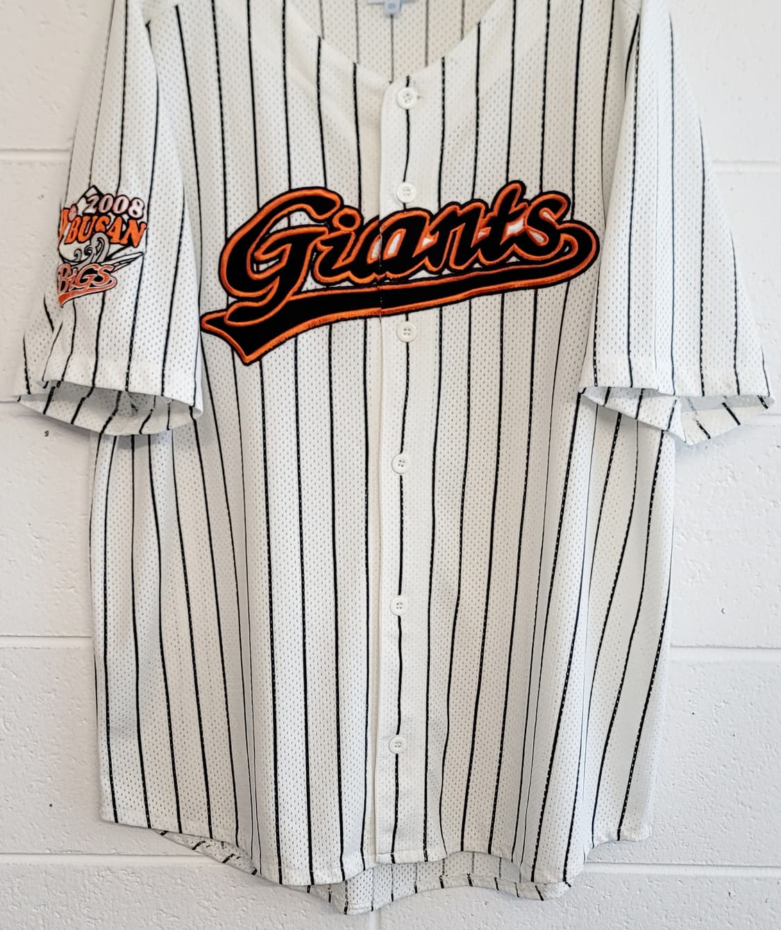 [105~슬림110] 네포스 롯데자이언츠 올드 홈 유니폼 판매합니다. 상품이미지4