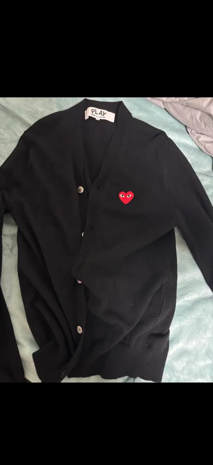 꼼데가르송 가디건 블랙 M 상품이미지1