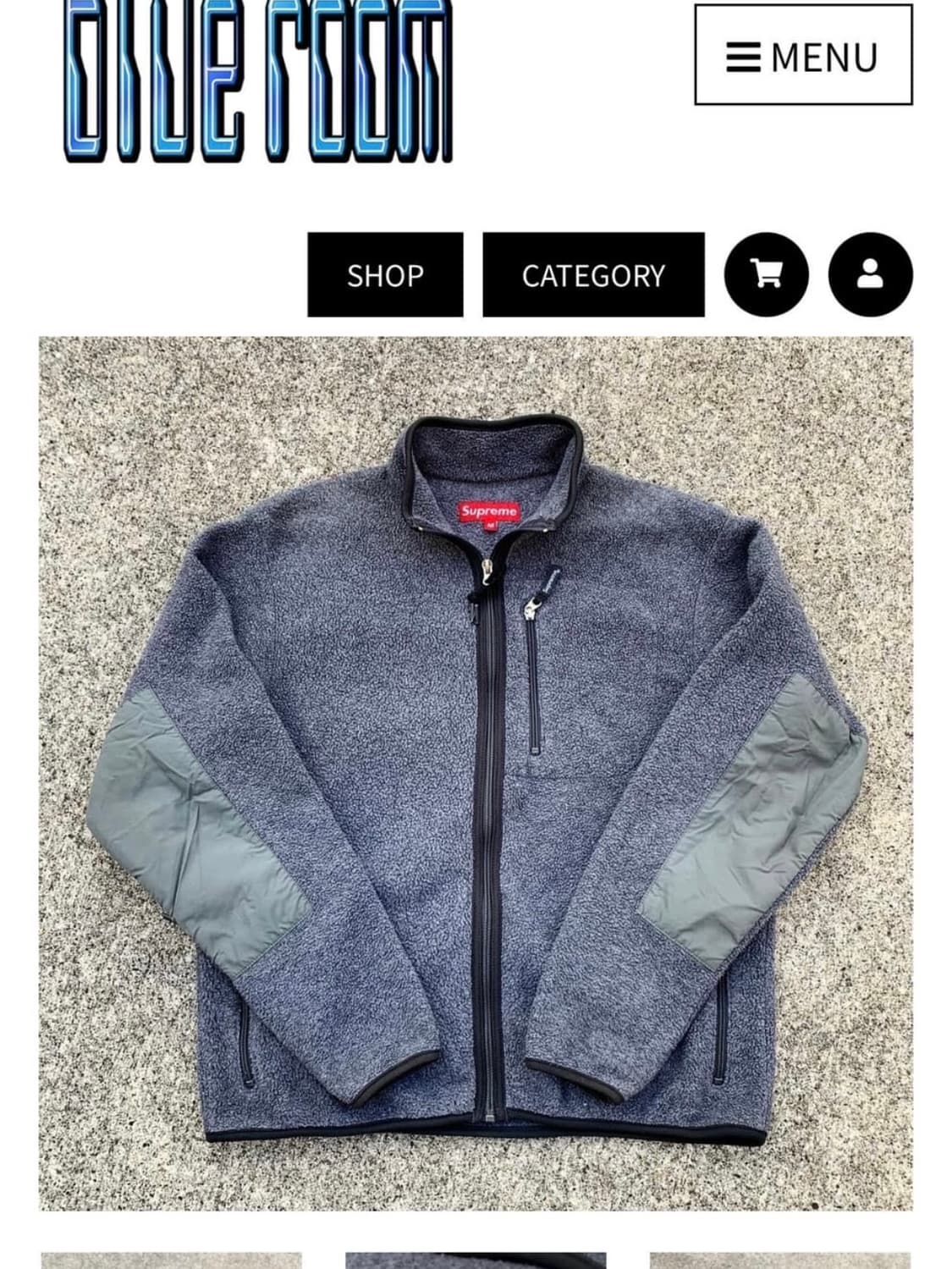 90s 슈프림 폴라텍 플리스 자켓 상품이미지2