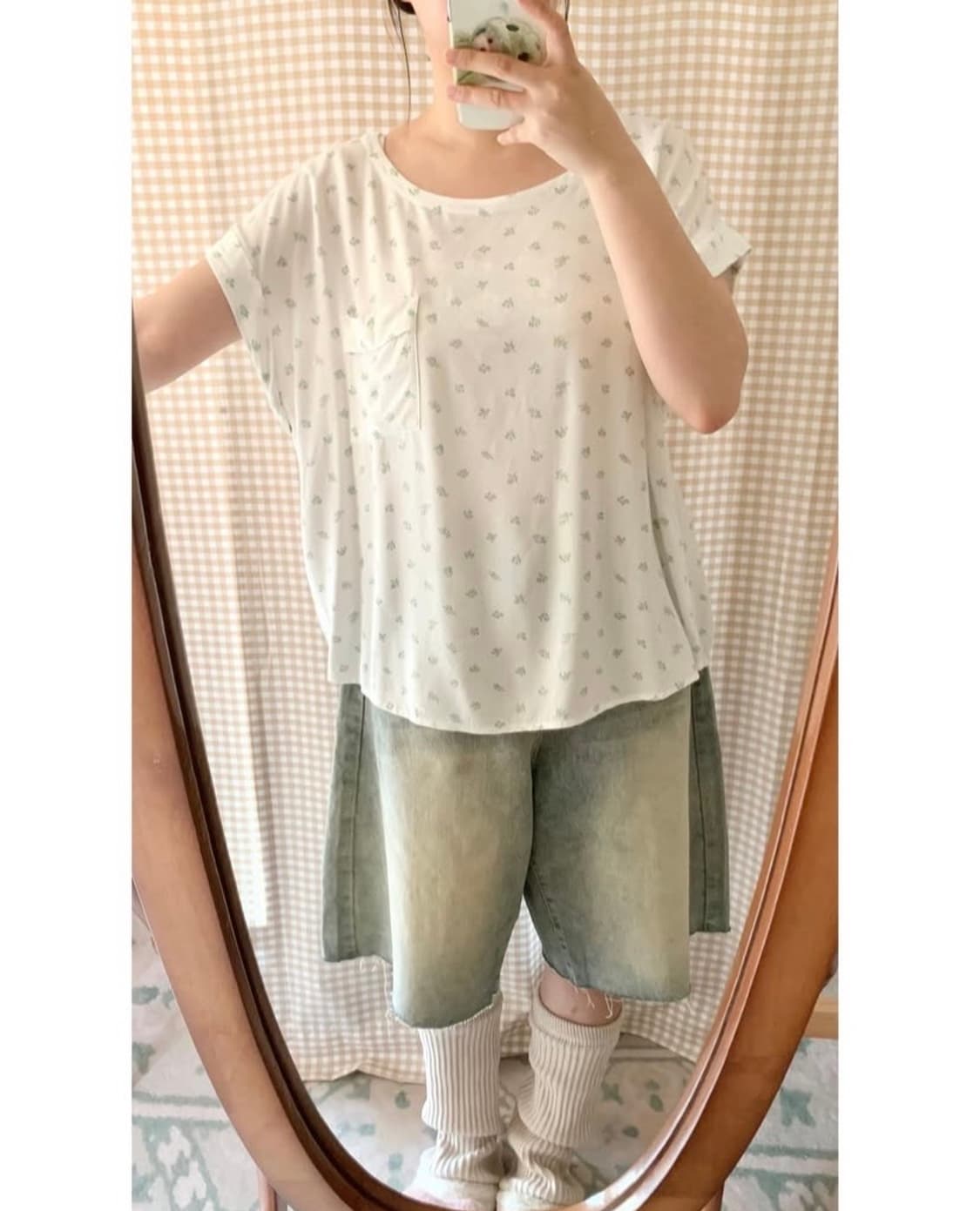 나뭇잎 티셔츠 상품이미지4
