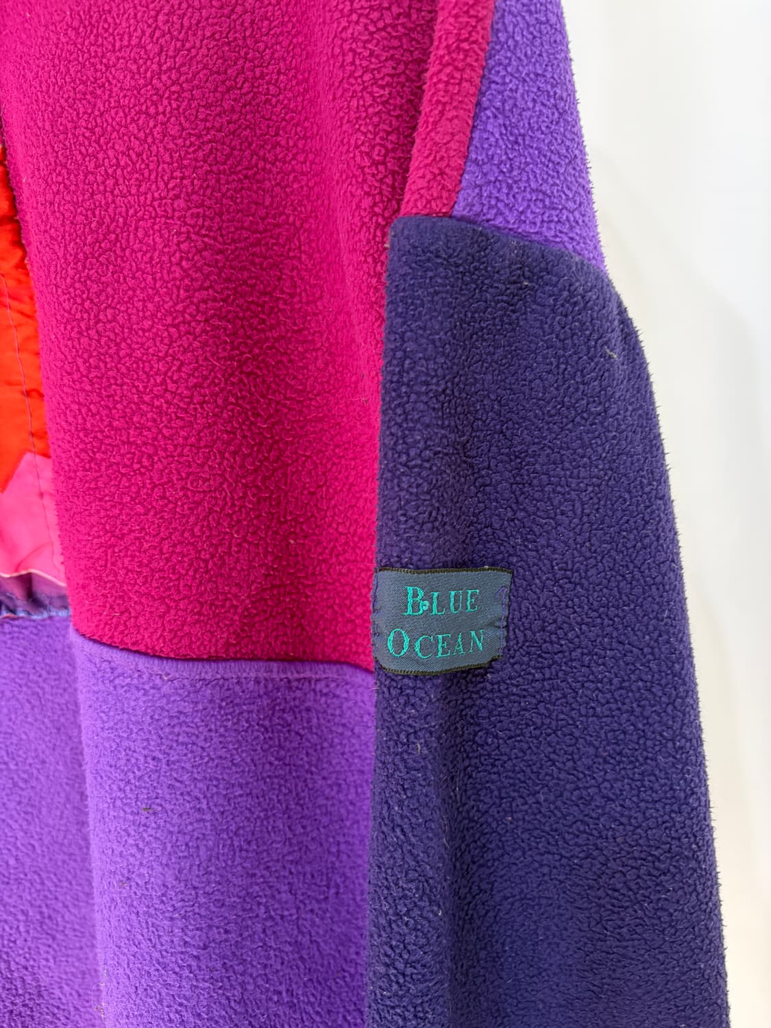 BLUE OCEAN fleece half zip up 상품이미지3