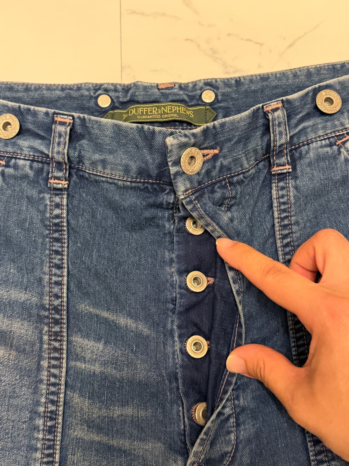 Duffer n nephews ewans 데님 상품이미지3