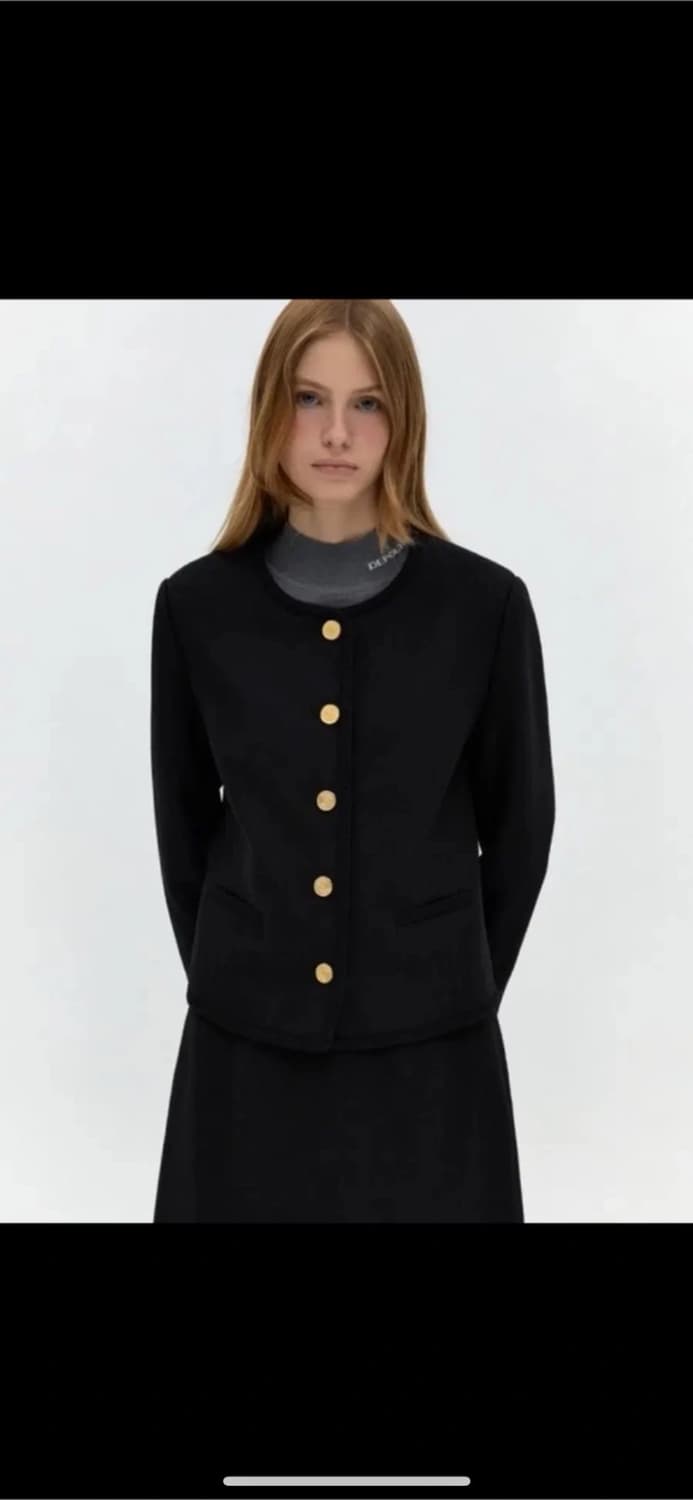 드파운드 wool blend tweed jacket s 상품이미지1