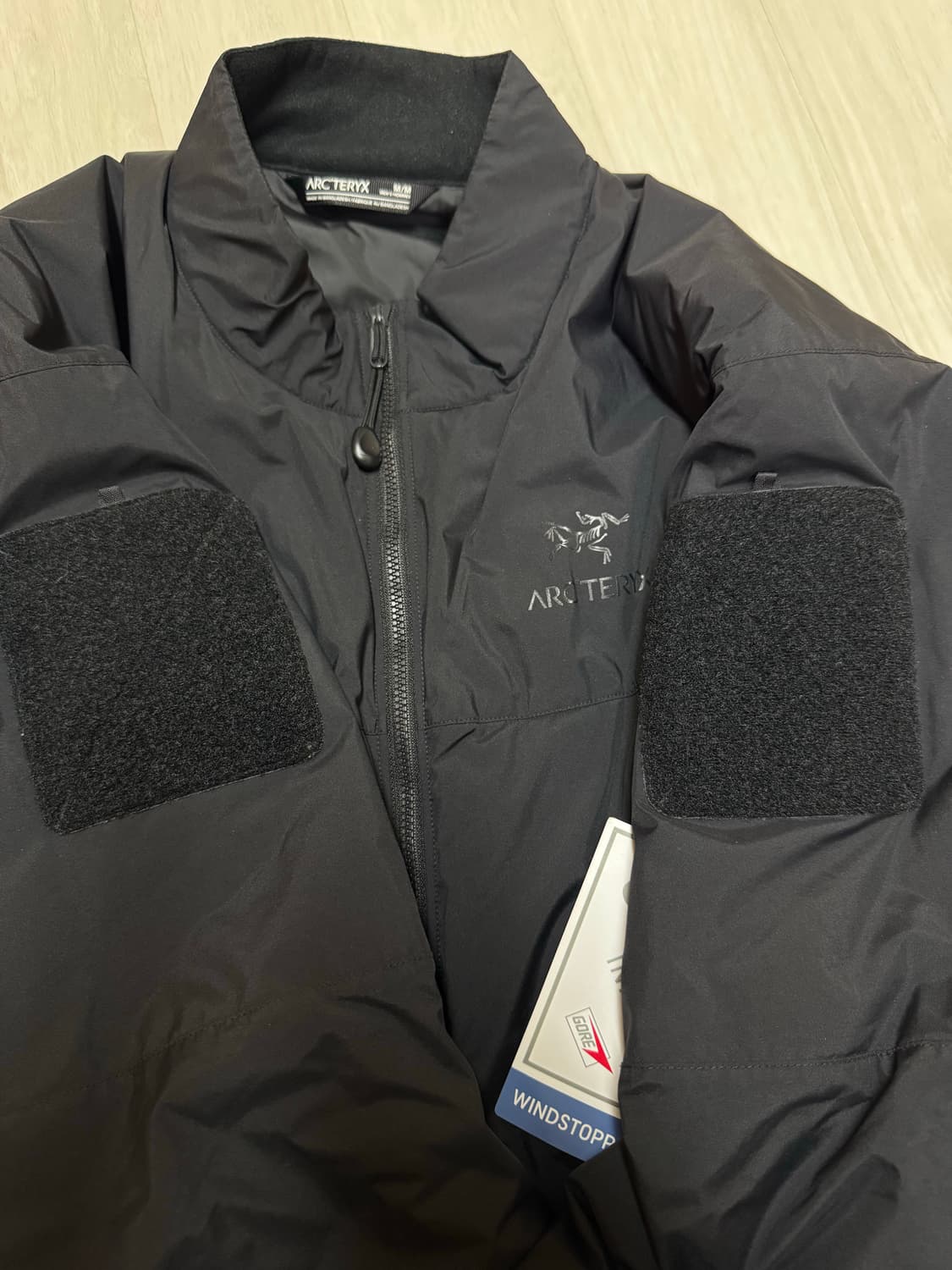 [M] 아크테릭스 리프 콜드 WX LT gen2 논후디 블랙 상품이미지4