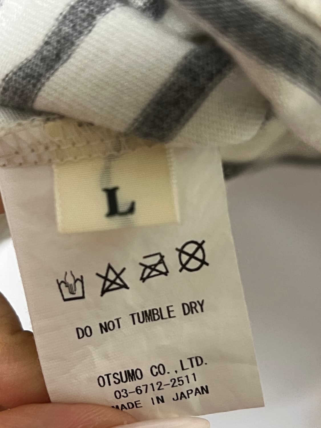 휴먼메이드 스트라이프 하트 반팔 티셔츠 그레이 L 상품이미지5