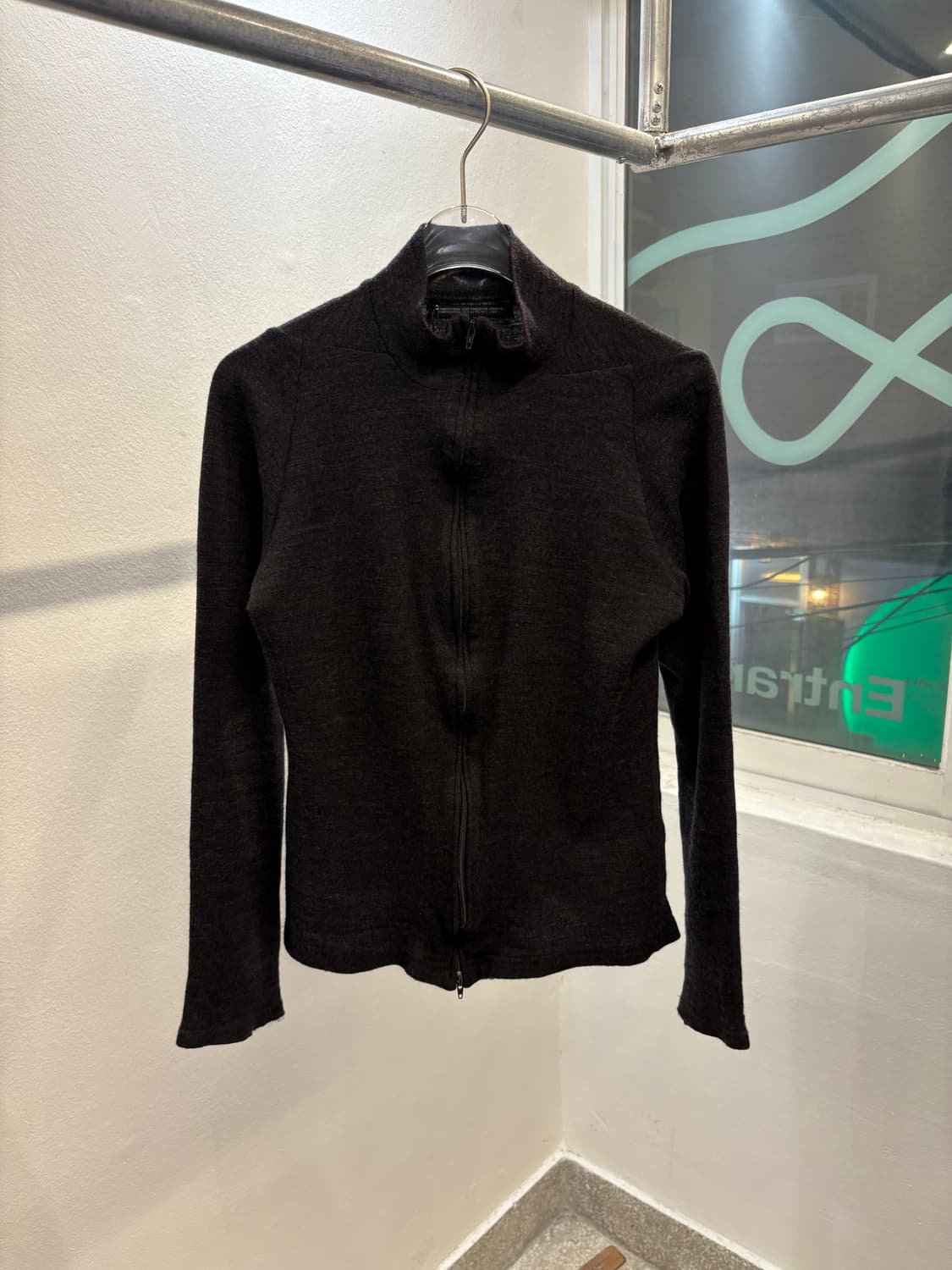 Yohji Yamamoto wave zip up 상품이미지1