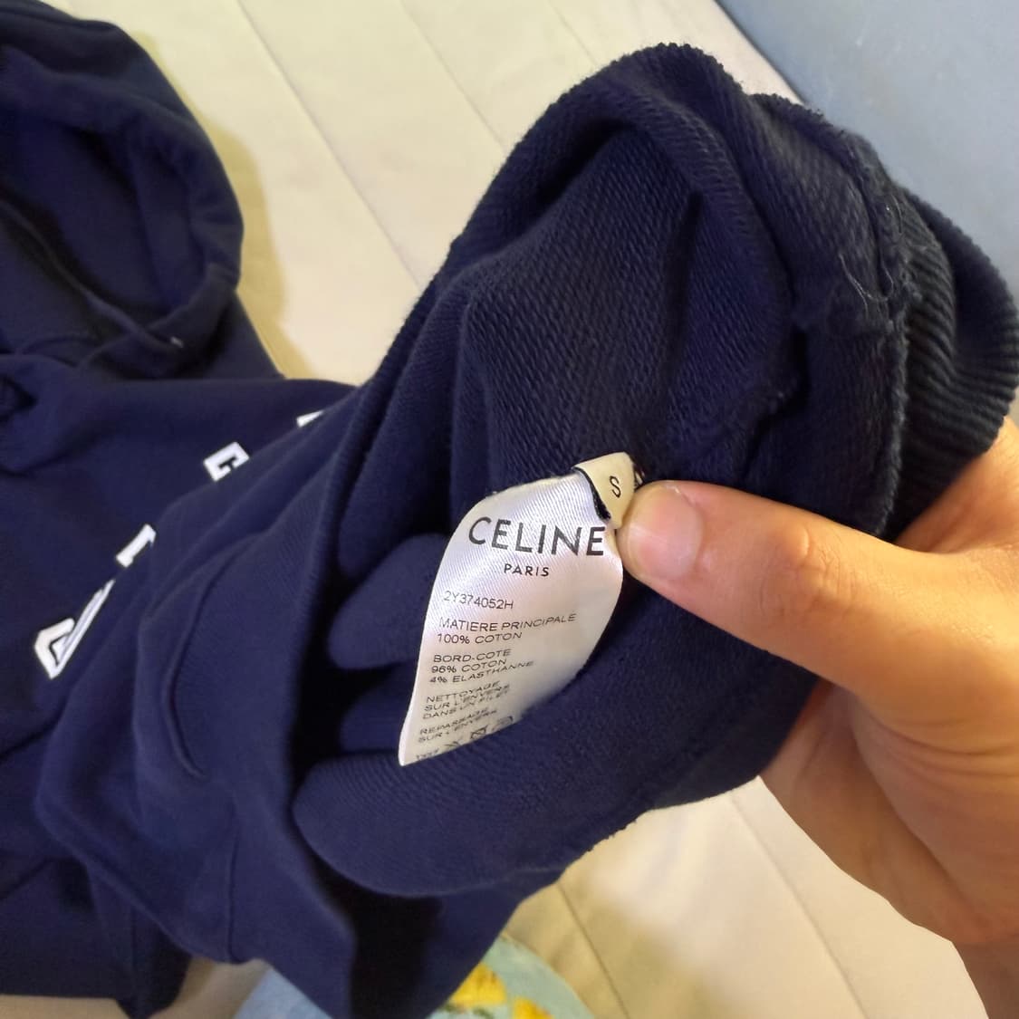 셀린느 파리 빅로고 후드티 상품이미지2