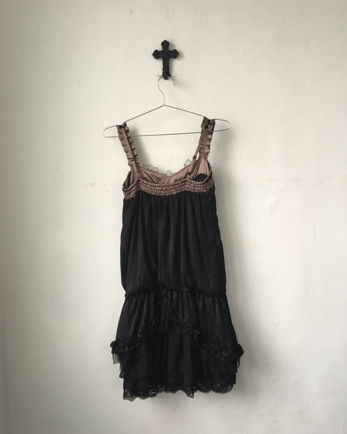 Corsage point glitter onepiece 상품이미지3