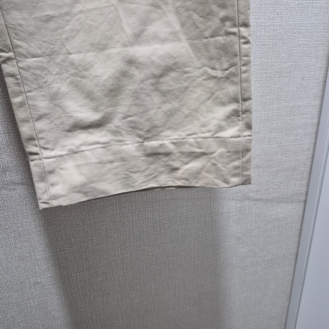 (S) 아웃스탠딩 투턱 치노 팬츠 라이트 베이지 상품이미지3