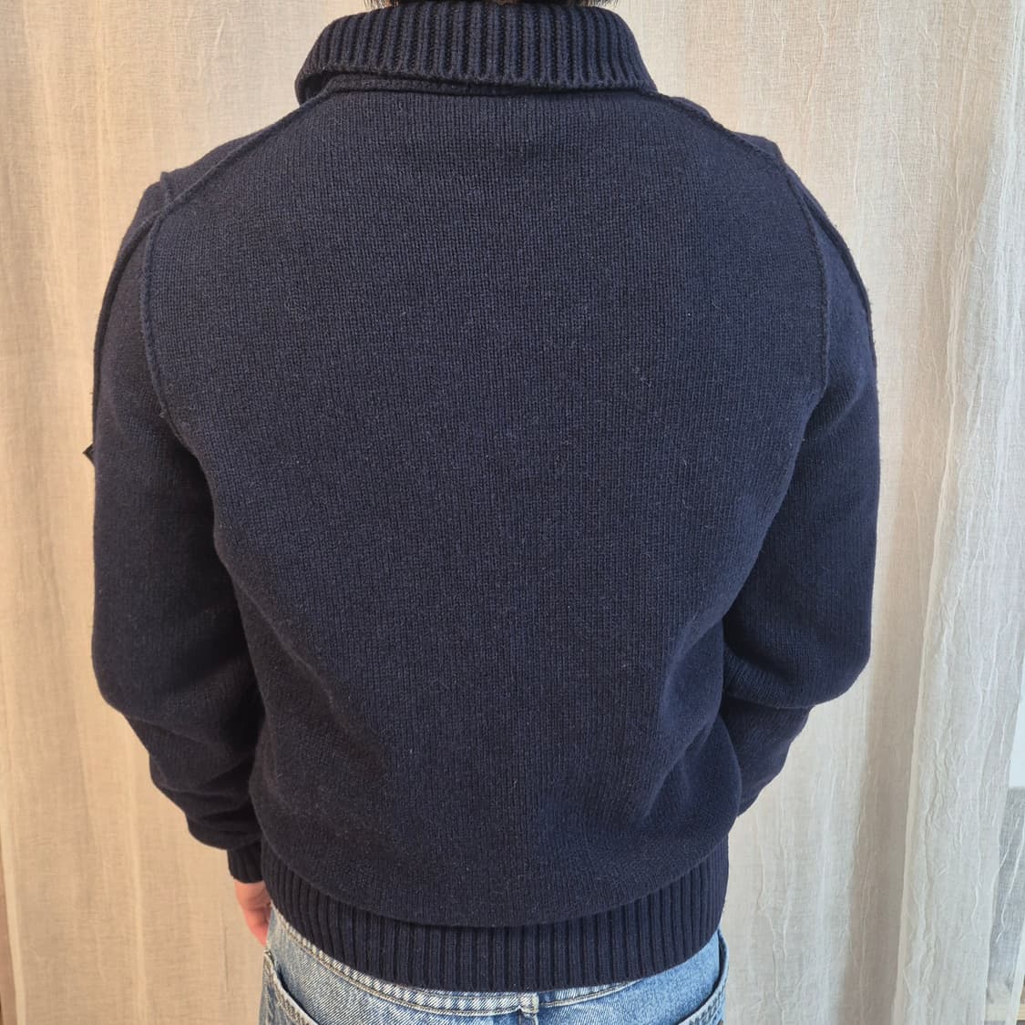 Stone Island Lambswool Knit Zip-Up 상품이미지3