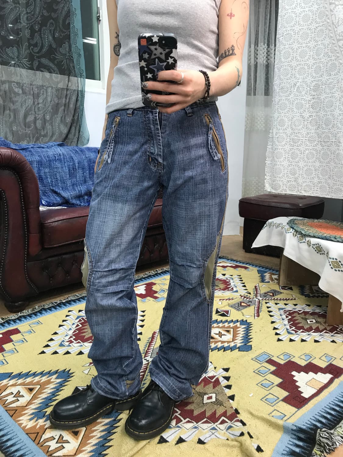 CARVEN 빈티지 디테일 데님팬츠 (Z1007) 상품이미지1