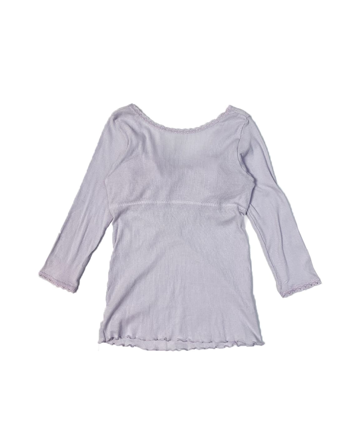 japan triumph lilac lace inner 3/4 top 상품이미지2