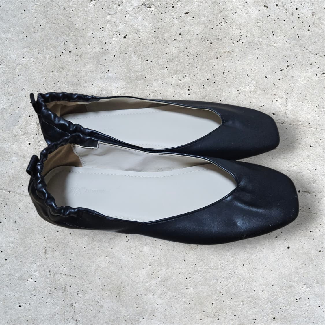 블랙 플랫 슈즈 (240) 상품이미지2