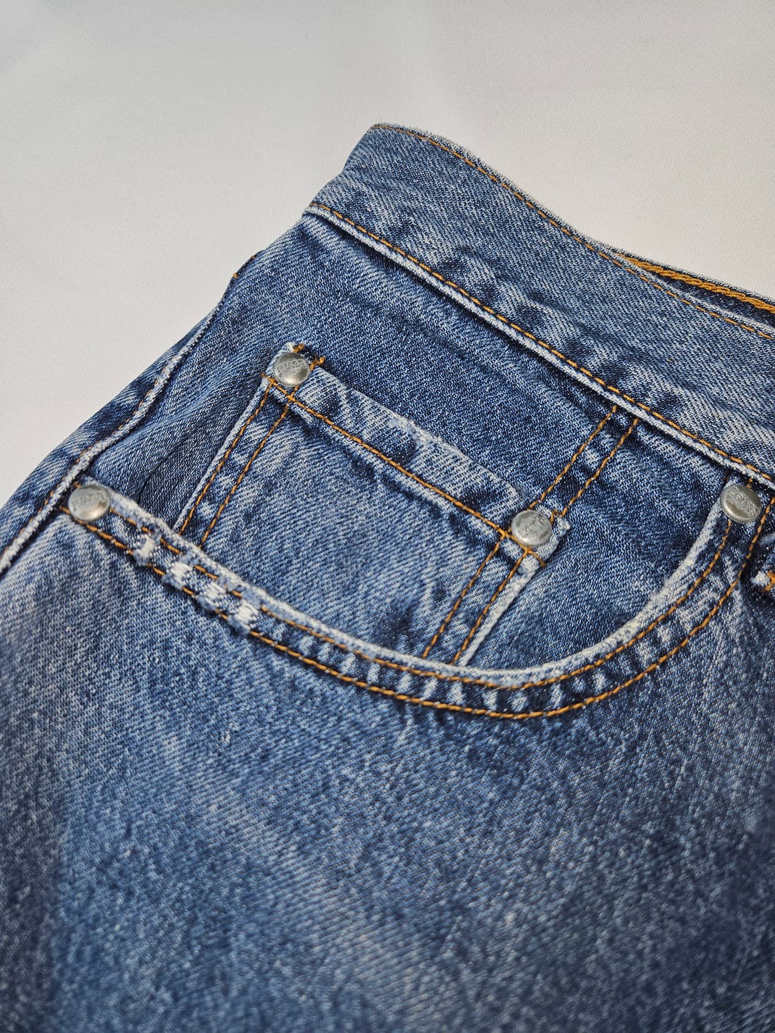 00s 리바이스 BAGGY 노패치 4811데님팬츠 와이드 빈티지30x34 상품이미지4